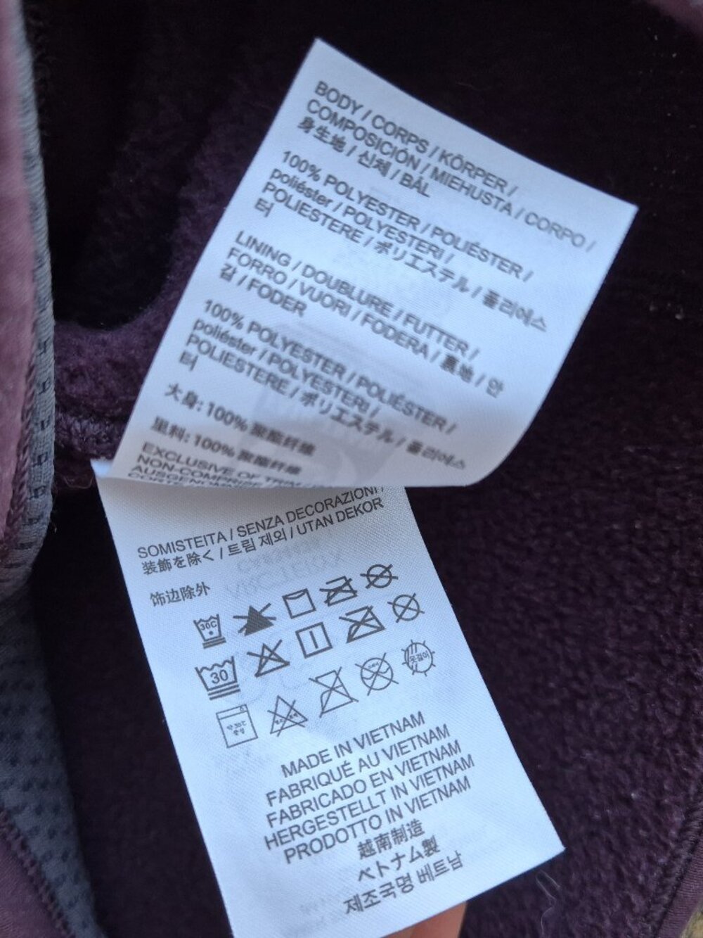 Arc'teryx Covert Pullover Hoody Fleece Lined Phantasm Heather - Picture 12 of 16